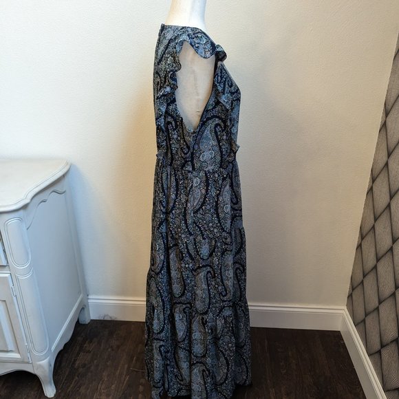 J.Crew Factory Tiered Ruffle Maxi Dress - Picture 7 of 10